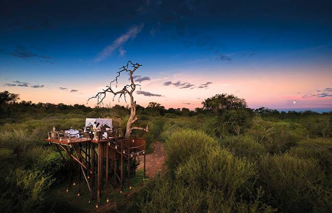 Sleep Under the Stars at South African Resort