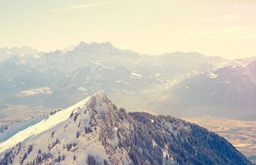 Snowy Swiss Photography Series
