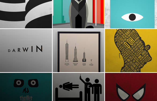 Best-of Minimalist Posters on Fubiz