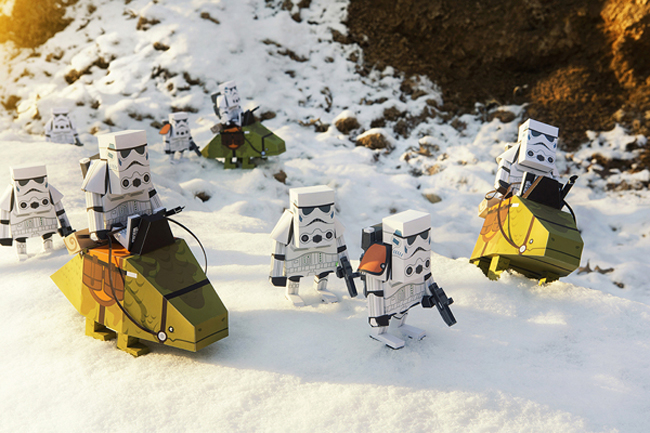 Star Wars Paper Toys1