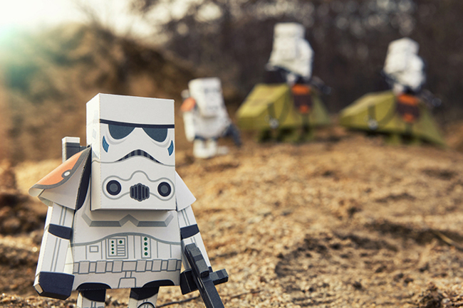 Star Wars Paper Toys5
