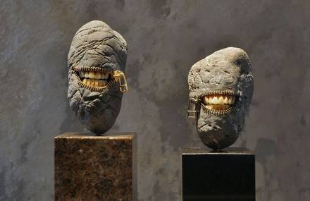 Impressive Stone Sculptures by Hirotoshi Itoh