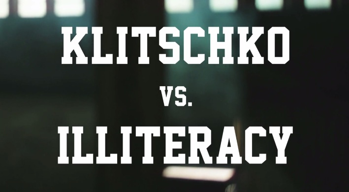 Wladimir Klitschko boxing Illiteracy2