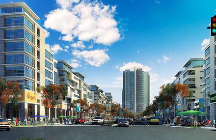 Appartment exterior view design
