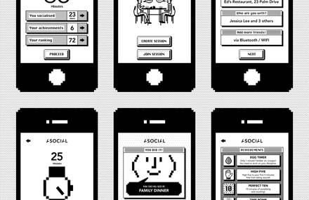 The ASOCIAL app. It’s time we disconnect. To connect with people.