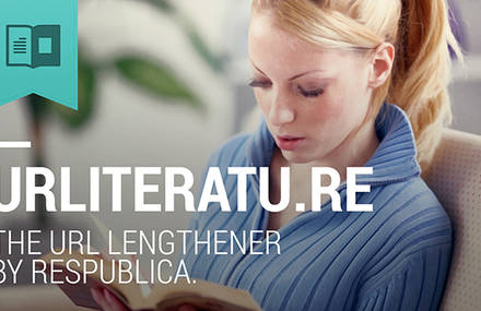URLITERATU.RE, url lengthener by a book store.