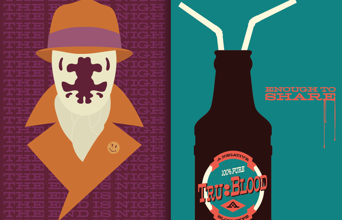 Pop Culture Illustrations by Andrew Heath