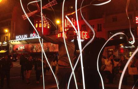 Installation « Off » Nuit Blanche 2014 NANOLIGHT – Franck Esposito