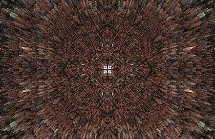 Modern Seljuk Cities&rsquo;s overview visions turned into Seljuk and Persian carpets motives
