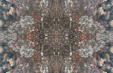 Modern Seljuk Cities&rsquo;s overview visions turned into Seljuk and Persian carpets motives