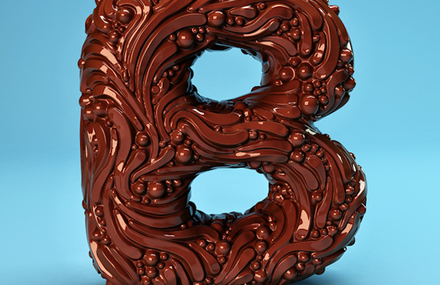 The Sculpted 3D Alphabet