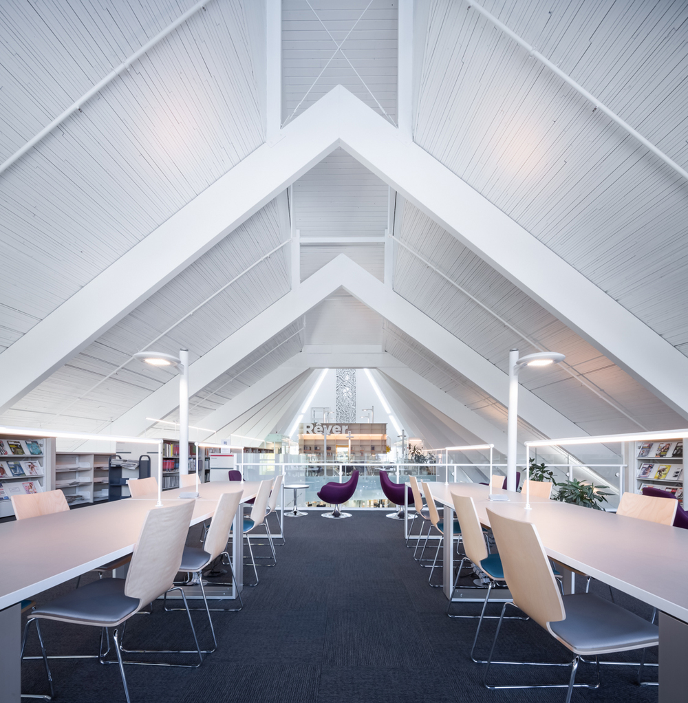 Church Converted in Library in Quebec3