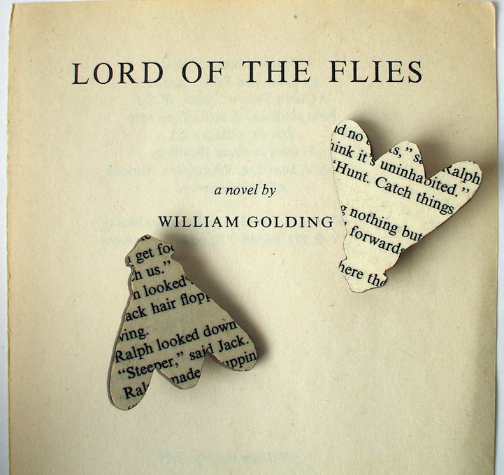 Classic Books Recycled Into Brooches12