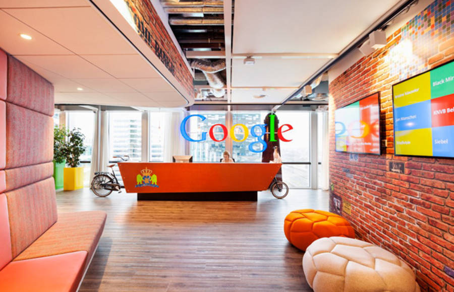 Inside Google Office in Amsterdam