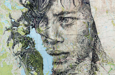 Map Portraits by Ed Fairburn