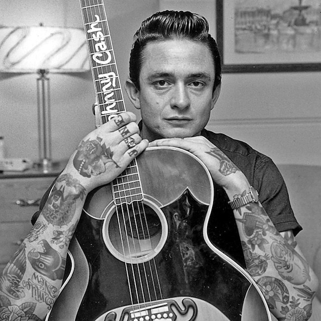 Old and comtemporary Celebrities covered in tatoos 13