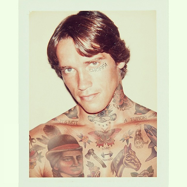 Old and comtemporary Celebrities covered in tatoos 3