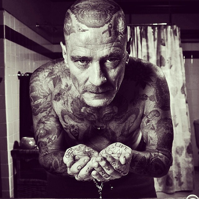 Old and comtemporary Celebrities covered in tatoos 6