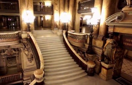 A Drone Inside the Opera Garnier