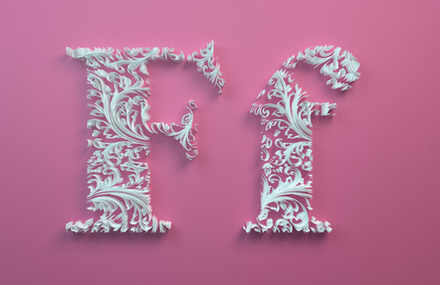 Paper Alphabet by Dan Hoopert