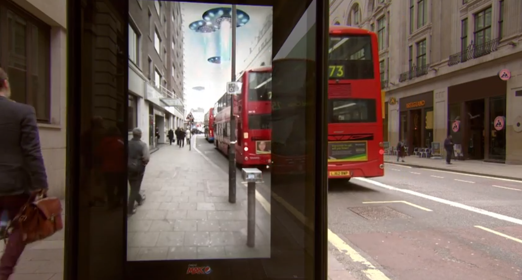 Pepsi Unbelievable Bus Shelter by AMV 2