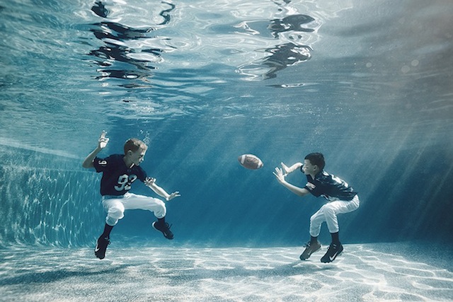 Portraits of Kids Submerged Underwater by Alix Martinez 6
