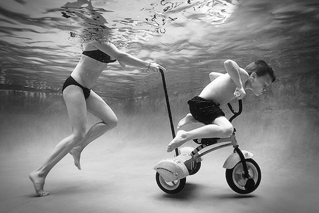 Portraits of Kids Submerged Underwater by Alix Martinez 9