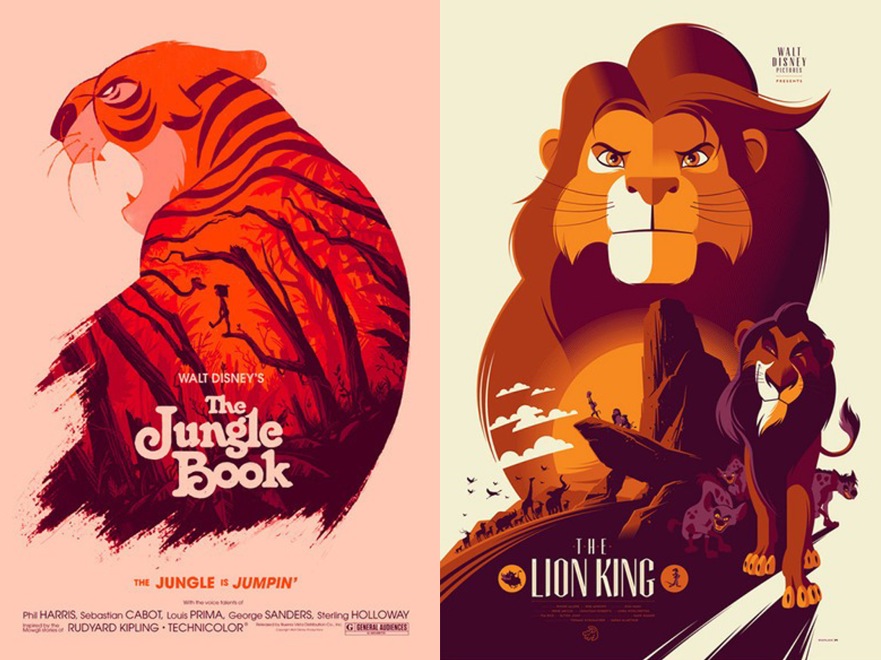 Reinvented Disney Posters by Mondo1