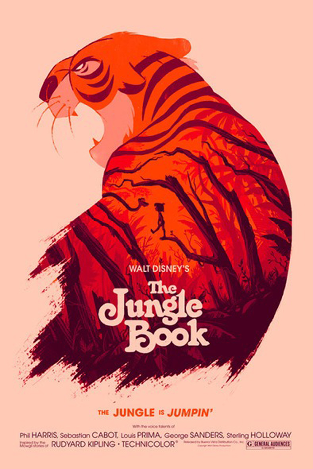 Reinvented Disney Posters by Mondo10