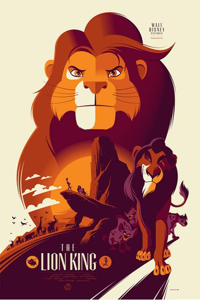 Reinvented Disney Posters by Mondo14