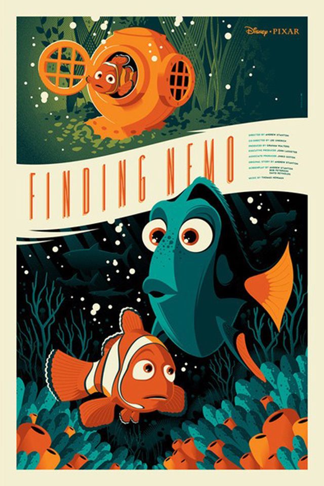 Reinvented Disney Posters by Mondo15