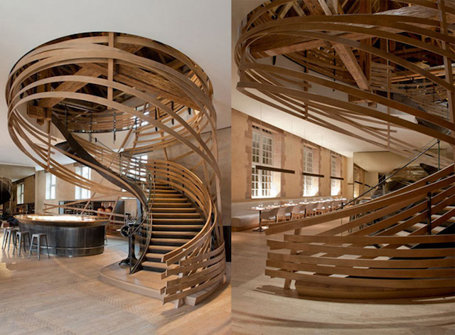 Spiral Staircase of Strasbourg Hotel  1