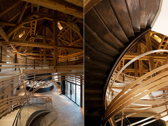 Spiral Staircase of Strasbourg Hotel  2