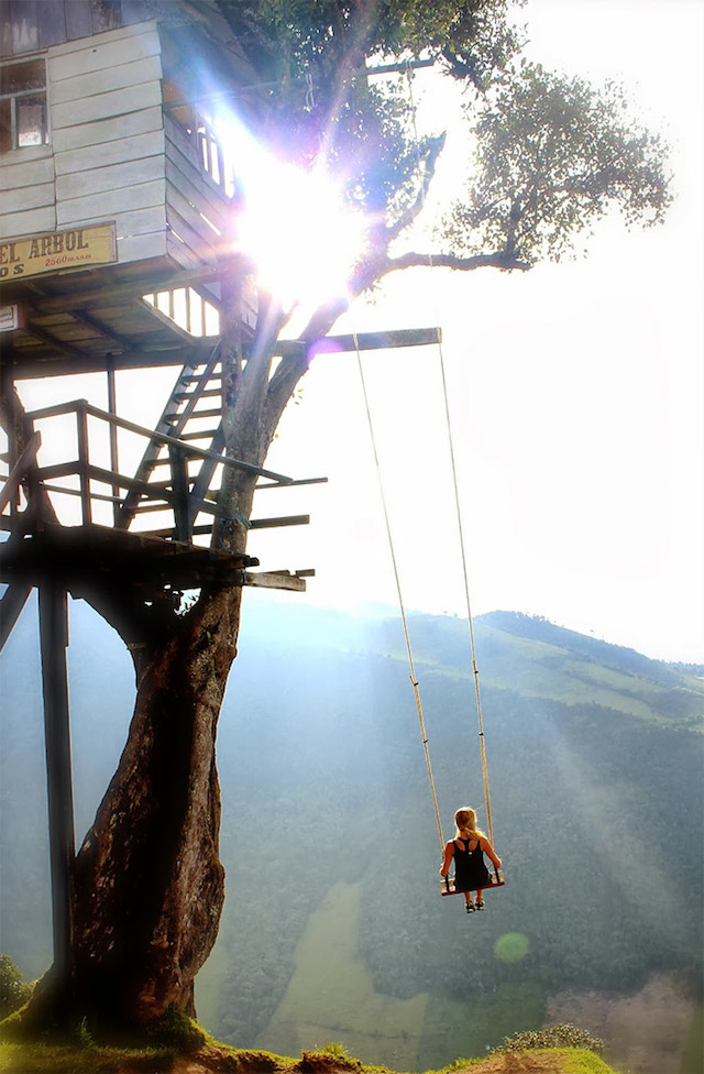 The Crazy Swing At Casa Del Arbol 4