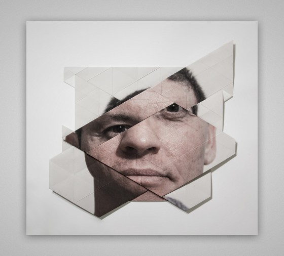 Origami Faces by Aldo Tolino – Fubiz Media