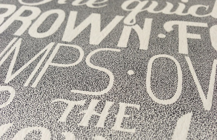 Awesome Typography by Xavier Casalta