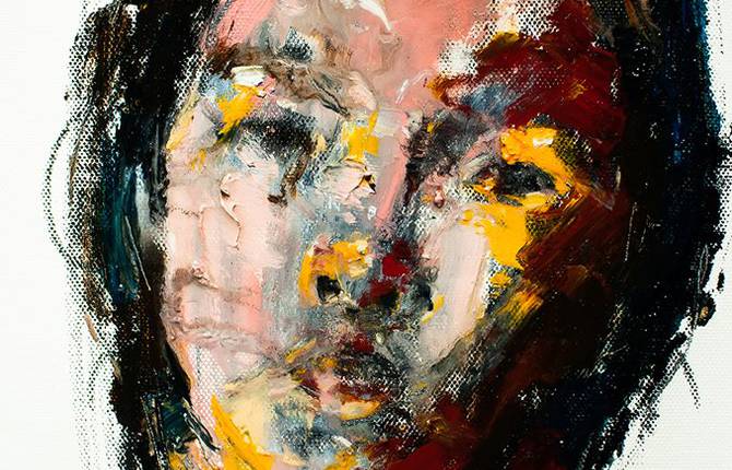 Abstract Portraits Paintings