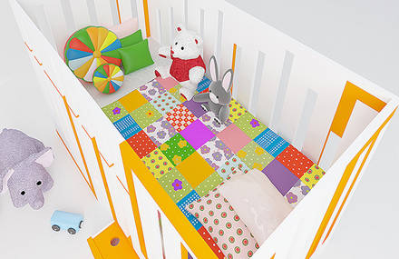 UpToDate – a baby crib by Brani & Desi