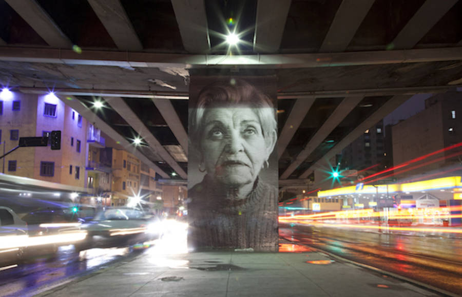 Street Art Portraits in Sao Paulo