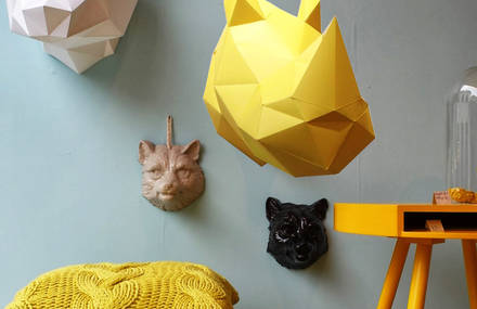 Le trophée de chasse en mode Origami