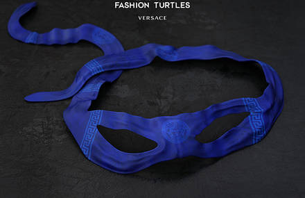 Teenage Mutant Fashion Turtles have a nose for high-end fashion