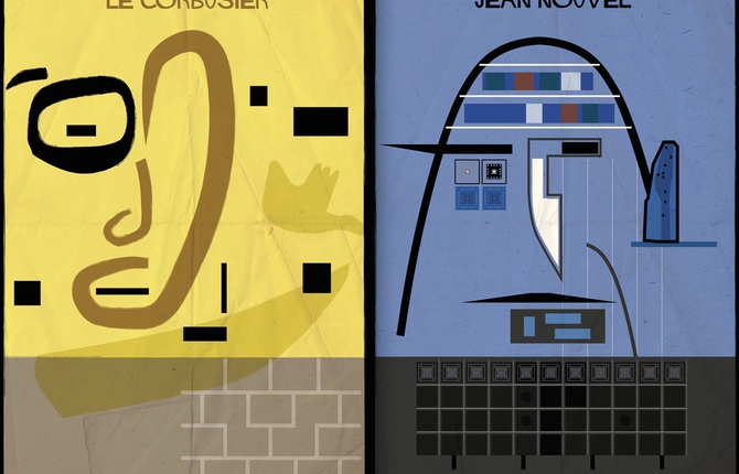 Archi-Portraits by Federico Babina