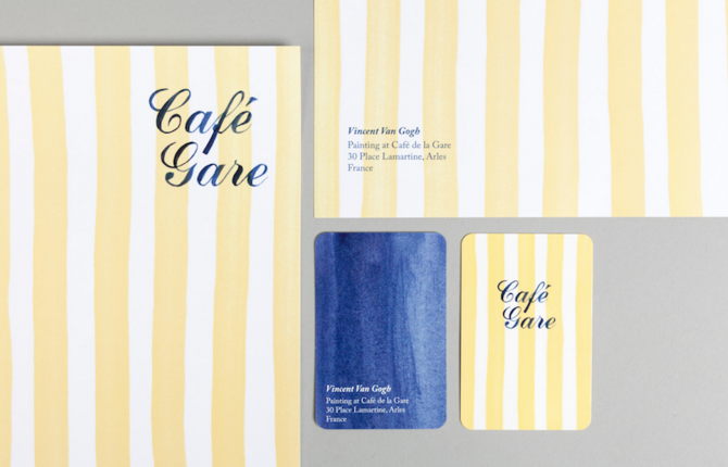 Famous Figures Cards And Letterheads