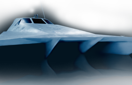 Tera-4 : Quadrimaran, l’Aéro-boat