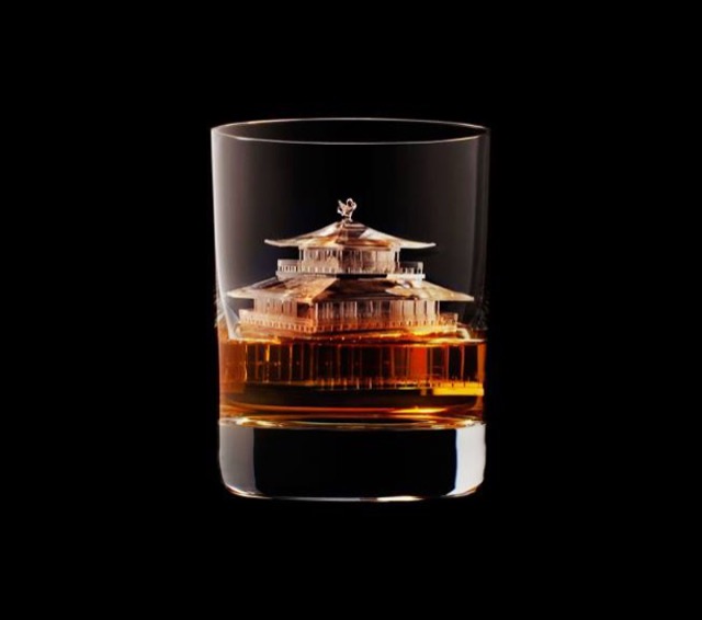 3D Ice Cubs in Whisky Glass_4