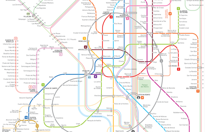 Simplified Subway Maps