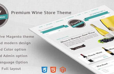 Vianry – Premium Magento Theme