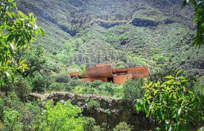A House in The Mexican Landscape