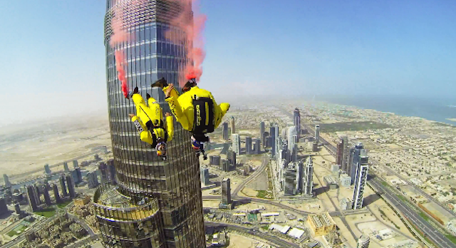 Burj Khalifa Base Jump 4