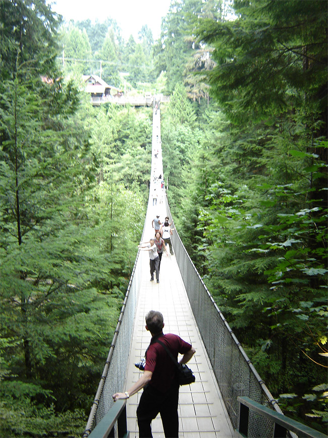 Capilano Suspension Bridge in Nort Vancouver8